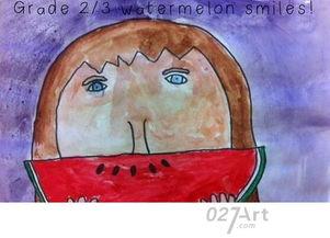 吃瓜视频画画大全图片,趣味横生的视觉盛宴