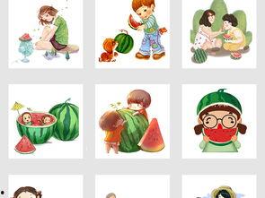 动画人物吃瓜视频素材下载,动画人物吃瓜视频走红网络